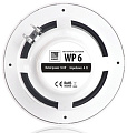 AMC WP 6 Громкоговоритель потолочный, влагозащищенный 2-полосный, цвет белый, размеры 191(D) x 100 мм, пластик