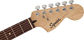 FENDER SQUIER FSR BULLET MUSTANG HH COMP GFY электрогитара, цвет желтый с черной полосой