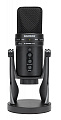 Samson G-Track Pro студийный конденсаторный микрофон со встроенным интерфейсом для звукозаписи и микшером. Гнездо входа Line, гнездо подключения наушников, выходной разъем USB