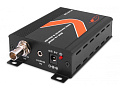 Atlona AT-HDVS-150-RX  HDBaseT™ Приемник-масштабатор с выходами на HDMI и деэмбедированный аналоговый аудио. Может передавать сигналы управления на дисплей через CEC или RS-232.