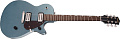 GRETSCH G2210 STRML JR JET CLB GNMTL электрогитара, цвет серо-голубой