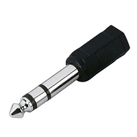 Adam Hall 7543  переходник Jack stereo (M) - mini-jack stereo (F)