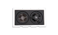 Current Audio WSLCR654FL Акустика 6,5" LCR в стены двойная двухполосная, 35Гц-21кГц, 5-150 Ватт, 8 Ом, материал вуфера - плетеное углеродное волокно, твитера - алюминий с керамическим напылением