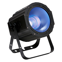 American DJ UV COB CANNON Сверхмощная ультрафиолетовая пушка, 3 режима работы: звуковая активация, ручной режим и DMX, 3 режима DMX: 1, 2 или 3 кан., 4-кнопочный цифровой дисплей DMX, Работа без мерцания (отсутствие мерцания на камере)