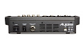 ALESIS MultiMix 8USBFX компактный 8-канальный микшер с микрофонными, линейными и гитарными входами, 16бит, 44,1/48 кГц стерео USB-выход