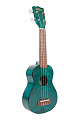 KALA KA-SEMB Kala Soprano Exotic Mahogany Blue Ukulele укулеле-сопрано, цвет морской волны