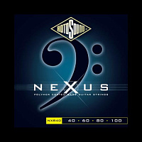 ROTOSOUND NXB40 STRINGS COATED TYPE струны для бас-гитары, с полимерным покрытием, 40-100
