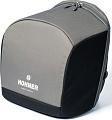 HOHNER XS (A2931)  кнопочный аккордеон, гриф C, Adult, цвет серый и белый, с чехлом