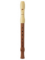 HOHNER B95830  Блокфлейта сопрано, немецкая система, 3 части, дерево/пластик, слоновая кость