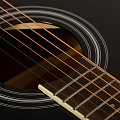 ROCKDALE Aurora D6 BK Gloss акустическая гитара, дредноут, цвет черный, глянцевое покрытие