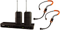 SHURE BLX188E/SM31 M17 662-686 MHz двухканальная радиосистема с двумя головными микрофонами Shure SM31FH