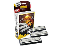 HOHNER Hot Metal CGA (M572XP)  набор из 3 гармошек.Корпус пластик ABS, крышки из нержавеющей стали. Доступ на 30 дней к бесплатным урокам