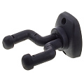 K&M 16250-000-55 универсальный настенный держатель для гитары, 80 x 60 x 116 мм, сталь, чёрный