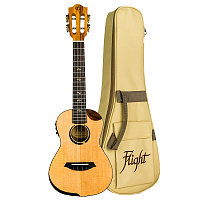 FLIGHT VICTORIA CONCERT CE укулеле концерт, Solid Top, цвет натуральный, звукосниматель