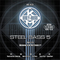 KERLY KQXBSF-45130 Stainless Steel Flat Wound струны для 5-струнной бас-гитары