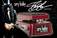 DUNLOP SW95 Slash Signature Cry Baby Wah Эффект гитарный "вау" именная модель Слэша