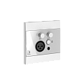 AUDAC WP225/W Панель удаленного микшера с Bluetooth-приемником, универсальная. Цвет белый