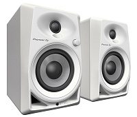 PIONEER DM-40-W DJ мониторы, цвет белый, пара.