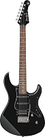 YAMAHA PACIFICA 112VCX BL 6-струнная электрогитара, корпус ольха, гриф клен, накладка на гриф клен, 22 лада, звукосниматели 2S 1H, бридж Vintage Tremolo with Block Saddle, цвет черный