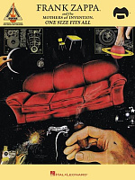 HL00690624 - Frank Zappa And The Mothers Of Invention: One Size Fits All - книга: гитарные табулатуры на песни Фрэнка Заппы, 182 страницы, язык - английский