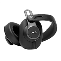 AKG K371 закрытые накладные складываемые наушники. Импеданс 32 Ом. Частотный диапазон 5-40000 Гц. Чувствительность 114 дБ