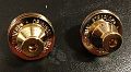 DUNLOP SLS1032BR Dual Design стреплоки для ремня, бронза