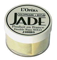 GEWA Rosin Jade канифоль для контрабаса в прозрачной упаковке, завернутая в ткань