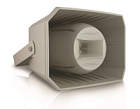 CVGaudio HPM50T Двухполосный музыкальный рупорный громкоговоритель, 15/30/50W-100V, IP65, цвет серый