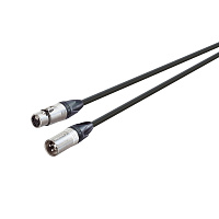 ROXTONE NMXX200/1 Кабель микрофонный XLR папа - XLR мама, длина 1 метр