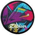 ZILDJIAN ZXPPGRA06 Grafitti Practice Pad 6In тренировочный пэд 6", рисунок "Граффити"