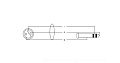 Cordial CIM 1.5 FV инструментальный кабель XLR мама - джек стерео 6.3 мм, длина 1.5 метра