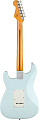 FENDER SQUIER 40th ANN Stratocaster MN Aged Hardware Satin Sonic Blue электрогитара, цвет голубой