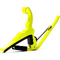 KYSER KG6NYA каподастр для акустической гитары, серия Neon, цвет неоновый желтый