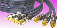 AVCLINK CABLE-906/0.75 Кабель видео компонентный 3 x RCA - 3 x RCA, C803, NYS 373, длина 0.75 метра