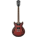 IBANEZ AM53-SRF полуакустическая электрогитара, цвет красный закат