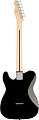FENDER SQUIER Affinity Telecaster Deluxe MN BLK электрогитара, цвет черный
