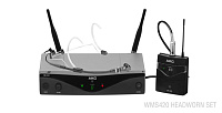 AKG WMS420 Headworn Set Band U2 (614.1-629.9МГц) радиосистема с приёмником SR420, портативный передатчик PT420+микрофон с оголовьем C555L