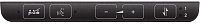 SHURE FP 5981 F OL7 2PK Накладка №7 для пульта председателя, с кнопками: селектор каналов, громкость, вкл. микрофон и выкл. всех. 2 шт.