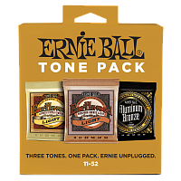 Ernie Ball 3314 набор из 3-х комплектов 11-52 Bronze/Phosphorl/Aluminum