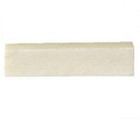 GEWA FIRE&STONE Bone Nut Blank Acoustic заготовка порожка для акустической гитары, кость, 46,3x9,2x6,3 мм