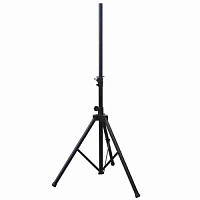 Bespeco BP80N Стойка для акустических систем, тренога, 118-180 см, черная, нагрузка 30кг