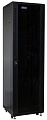 PROAUDIO AP-42U  Рэковый шкаф 19", 42U, полезная глубина 535 мм, стеклянная передняя дверь, задняя металлическая дверь, 2 вентилятора 220 В, ролики и жесткие ножки, съемные боковые крышки, набор крепежа (20 компл.)