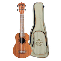 Bamboo BU-21 ECO  укулеле сопрано с чехлом, цвет натуральный