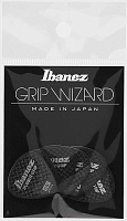 IBANEZ RUBBER GRIP PPA16HRG-BK комплект медиаторов (6 шт.), толщина 1 мм
