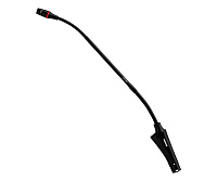 SHURE CVG12RS-B/C конденсаторный кардиоидный микрофон на гибком держателе с выключателем, преамп, световое кольцо, длина 30 см.