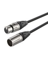 ROXTONE DDXX210/3 Кабель для передачи цифрового сигнала, 2 x 0.34 кв.мм. диаметр 7 мм, 5P XLR "мама" - 5P XLR "папа", длина 3 метра