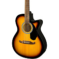 FENDER FA-135CE Concert Sunburst гитара электроакустическая, цвет санберст
