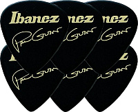 IBANEZ 1000PGBK PAUL GILBERT PICK медиатор средний именной Paul Gilbert, цвет черный, толщина 1 мм