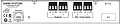 BIAMP EX-IO (Tesira) Модуль расширения на 2 mic/line аудиовхода и 2 mic/line аудиовыхода c PoE+