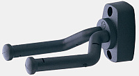 K&M 16280-000-55 держатель для электро- и бас-гитар настенный